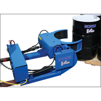 Grip+Go Power-Grip Fork Mount Drum Handler, 15 - 55 US Gal. (12.5 - 45 Imperial Gal.) Drum Size, 1500 lbs./680 kg Cap. Brunswick Fyr & Safety