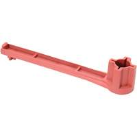 Single Ended Specialty Bung Nut Wrench, 1-1/4" Opening, 8" Handle, Non-Sparking Nylon Brunswick Fyr & Safety