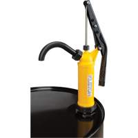 Lever-Type Drum Pump, Polypropylene, 14 oz./Stroke, Fits 5-55 Gal. Brunswick Fyr & Safety
