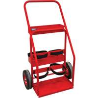 Chariot de prevention d'incendie pour travaux &agrave; chaud, Roues Semi-pneumatique, Base de 17,75" la x 8,9" lo, 100 lb Brunswick Fyr & Safety
