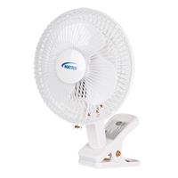 Clip-On & Desk Fan, 6" Diameter, 2 Speeds EA304 | Brunswick Fyr & Safety