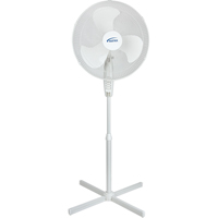 Oscillating Pedestal Fan, Commercial, 3 Speed, 18" Diameter Brunswick Fyr & Safety