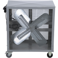 Direct Drive Heavy-Duty Mobile Filtered Fan, 2 Speeds Brunswick Fyr & Safety