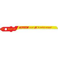 Lames pour scie sauteuse Unified Shank, Bim&eacute;tal, 2" lo, 14 dents par pouce Brunswick Fyr & Safety