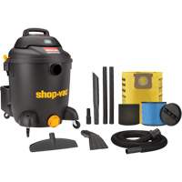 Aspirateur pour atelier SVX2, Secs-humides, 5,5 CV, 12 gal. US (45,4 litres) Brunswick Fyr & Safety