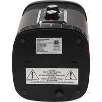 Radiateur portatif 360 degrés, Céramique, Électrique, 5200 BTU/H EB480 | Brunswick Fyr & Safety