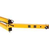 Bras verrouillables double 180 avec deux r&eacute;ceptacles Brunswick Fyr & Safety