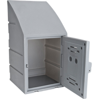Locker, 15" x 15" x 31", Grey, Assembled FC691 | Brunswick Fyr & Safety