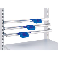 Modular Ergonomic Workstations - Light-Duty Parts Bin Rails Brunswick Fyr & Safety