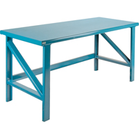 Extra Heavy-Duty Workbenches - All-Welded Benches, Steel Surface Brunswick Fyr & Safety
