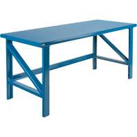 Extra Heavy-Duty Workbenches - All-Welded Benches, Steel Surface Brunswick Fyr & Safety