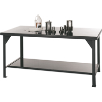 Shop Tables, Steel Surface, 48" W x 30" D x 34" H FG841 | Brunswick Fyr & Safety
