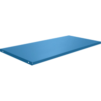 Cabinet Workbench - Shelves, 58 3/4" x 300 lbs. Capacity, Steel, Blue FH164 | Brunswick Fyr & Safety