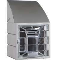 Casier, 12" x 15" x 12", Gris, Assembl&eacute; Brunswick Fyr & Safety