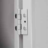 Casiers Clean Line, 2 niveaux, Bloc de 4, 48" x 18" x 72", Acier, Charbon, Rivet (assembl&eacute;) Brunswick Fyr & Safety