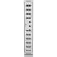 Casiers Clean Line, 12" x 18" x 76", Acier, Gris, Rivet (assembl&eacute;), Perfor&eacute; Brunswick Fyr & Safety