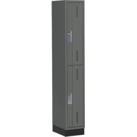Casiers robustes Concorde, 2 niveaux, 12" x 18" x 76", Acier, Charbon, Soud&eacute; (assembl&eacute;) Brunswick Fyr & Safety