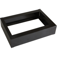 All-Welded Concorde - Heavy-Duty Lockers Recessed Base, 1 Banks, 4" H x 12" W x 17" D, Black, Steel Brunswick Fyr & Safety