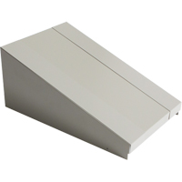 All-Welded Concorde - Heavy-Duty Lockers Sloping Top, 1 Bank, 18" D x 12" W x 6" H, Grey, Steel Brunswick Fyr & Safety