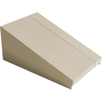 All-Welded Concorde - Heavy-Duty Lockers Sloping Top, 1 Bank, 18" D x 12" W x 6" H, Beige, Steel Brunswick Fyr & Safety