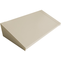 All-Welded Concorde - Heavy-Duty Lockers Sloping Top, 3 Bank, 18" D x 36" W x 6" H, Beige, Steel Brunswick Fyr & Safety