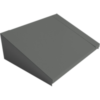 All-Welded Concorde - Heavy-Duty Lockers Sloping Top, 2 Bank, 18" D x 24" W x 6" H, Steel Brunswick Fyr & Safety