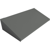 All-Welded Concorde - Heavy-Duty Lockers Sloping Top, 3 Bank, 18" D x 36" W x 6" H, Steel Brunswick Fyr & Safety