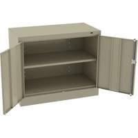 Standard Desk-High Cabinet, Steel, 30" H x 36" W x 18" D, Beige FL776 | Brunswick Fyr & Safety