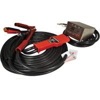 Heavy-Duty Tangle-Free Plug-In Booster Cable, 1 AWG, 800 A, 25' Cable Brunswick Fyr & Safety