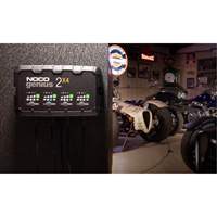 Genius&reg; 2X4 4-Bank, 8-Amp Battery Charger Brunswick Fyr & Safety