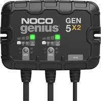 Genius&reg; Gen5X2 2-Bank, 10-Amp On-Board Battery Charger Brunswick Fyr & Safety