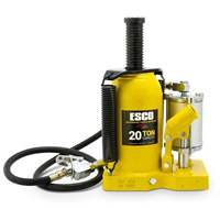 Pro Series Bottle Jack, 20 Ton(s), Air Hydraulic, 20" Raised Height Brunswick Fyr & Safety