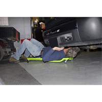 Neon Green Low Profile Plastic Creeper Brunswick Fyr & Safety