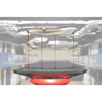 Tampon carr&eacute; anti-&eacute;claboussures de 22" Brunswick Fyr & Safety