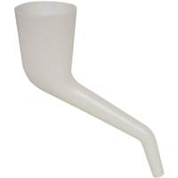Translucent Right Angle Funnel, Plastic Brunswick Fyr & Safety