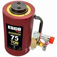 Heavy-Duty Hydraulic Cylinder, 6" Stroke, 75 Ton(s) Capacity, 10000 PSI Brunswick Fyr & Safety