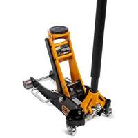 Aluminum Racing Jack, 2 Ton(s) Capacity, 3-1/4" Lowered, 18-1/2" Raised, Manual Hydraulic Brunswick Fyr & Safety