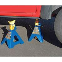 Chandelles, Poign&eacute;e/rochet verrouillable, Capacit&eacute; de 6 tonnes, 25-1/4" h Brunswick Fyr & Safety