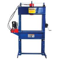 Double Acting Shop Press with Electric Pump, 100 tons Capacity Brunswick Fyr & Safety