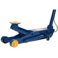 Long Chassis Service Jack, 10 Ton(s) Capacity, 6-3/4" Lowered, 25-1/2" Raised, Air Hydraulic Brunswick Fyr & Safety
