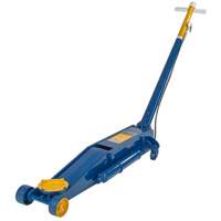 Long Chassis Service Jack, 4 Ton(s) Capacity, 5" Lowered, 25-3/4" Raised, Air Hydraulic Brunswick Fyr & Safety