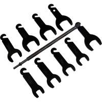 10-Piece Pneumatic Fan Clutch Wrench Set Brunswick Fyr & Safety