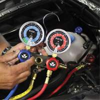 R1234Yf 2-Way Piston Valve Manifold Gauge Set Brunswick Fyr & Safety