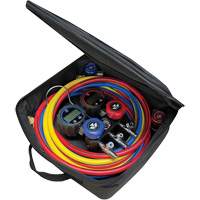 Jeu de manom&egrave;tres manifold compact Mini-Fold – S&eacute;rie noire Brunswick Fyr & Safety