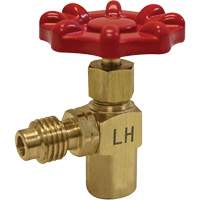 Valve de perçage pour canette R1234yf avec filetage 1/2” ACME-LH Brunswick Fyr & Safety
