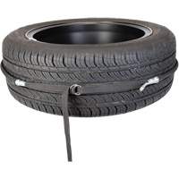 &eacute;largisseur pneumatique de talons T133, Caoutchouc, Convient aux jantes de taille 22" - 32" Brunswick Fyr & Safety