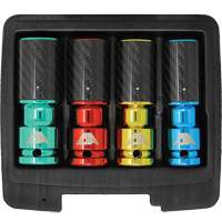 Jeu de douilles pour &eacute;crous de roue avec manchons en fibre de carbone Brunswick Fyr & Safety