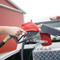 Red Automatic Gasoline Spout Nozzle Brunswick Fyr & Safety