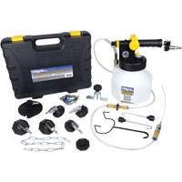 Trousse de purge de freins sous pression avec sept adaptateurs Brunswick Fyr & Safety