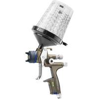 Pistolet de peinture de premi&egrave;re qualit&eacute; pour peinture automobile avec psi num&eacute;rique X5500 RP 1,3 I RPS D, Entr&eacute;e d'air 1/4" NPT, 10,24 pi³/min, Capacit&eacute; 0,6 L/0,9 L, 0,17 psi Brunswick Fyr & Safety